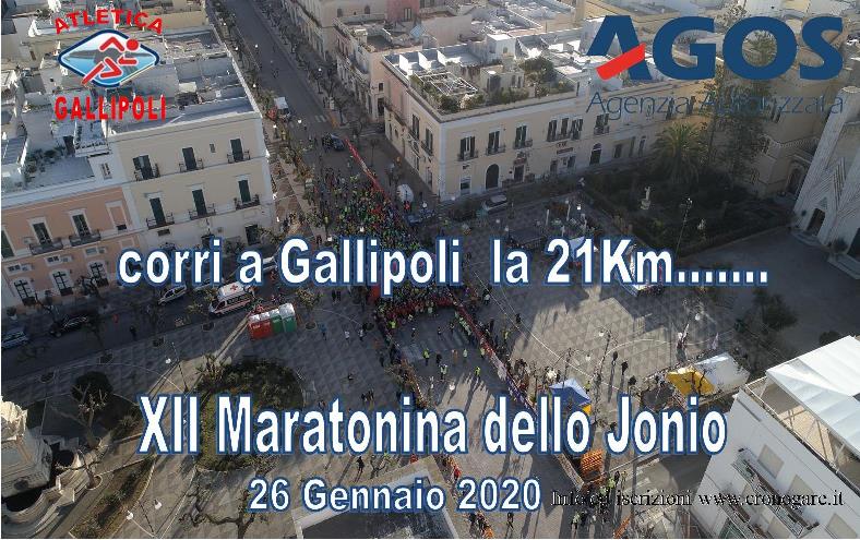 MARATONINA DELLO JONIO 2020 XII EDIZIONE