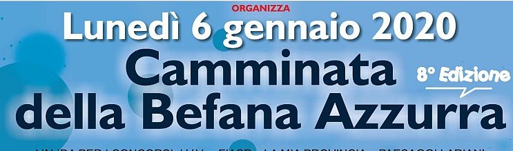 CAMMINATA DELLA BEFANA AZZURRA VIII EDIZIONE