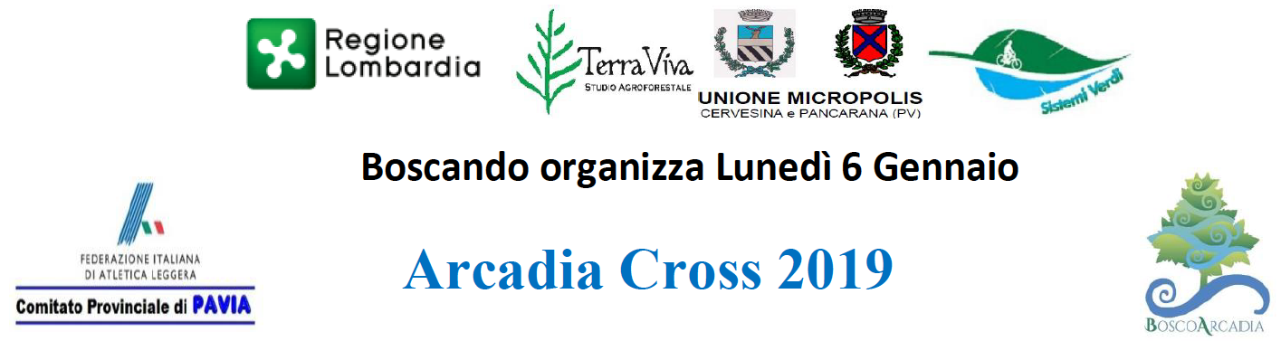 ARCADIA CROSS III EDIZIONE - ATTENZIONE: RINVIATO AL 02/02/20