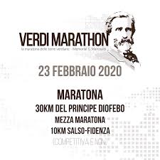 Volantino VERDI MARATHON XXIII EDIZIONE