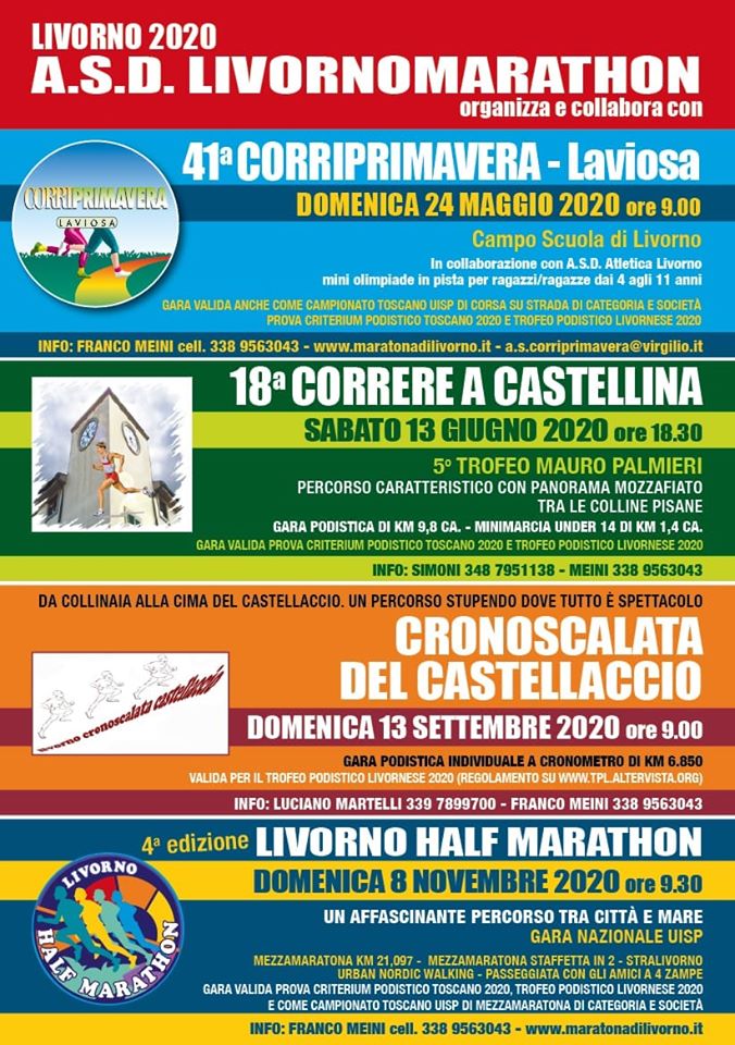 Volantino CORRIPRIMAVERA XLI EDIZIONE