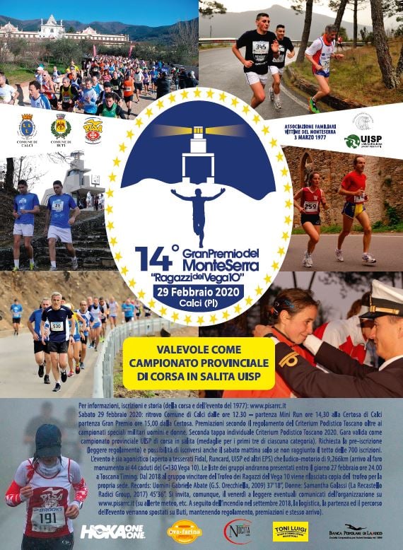 Volantino GRAN PREMIO MONTE SERRA XIV EDIZIONE