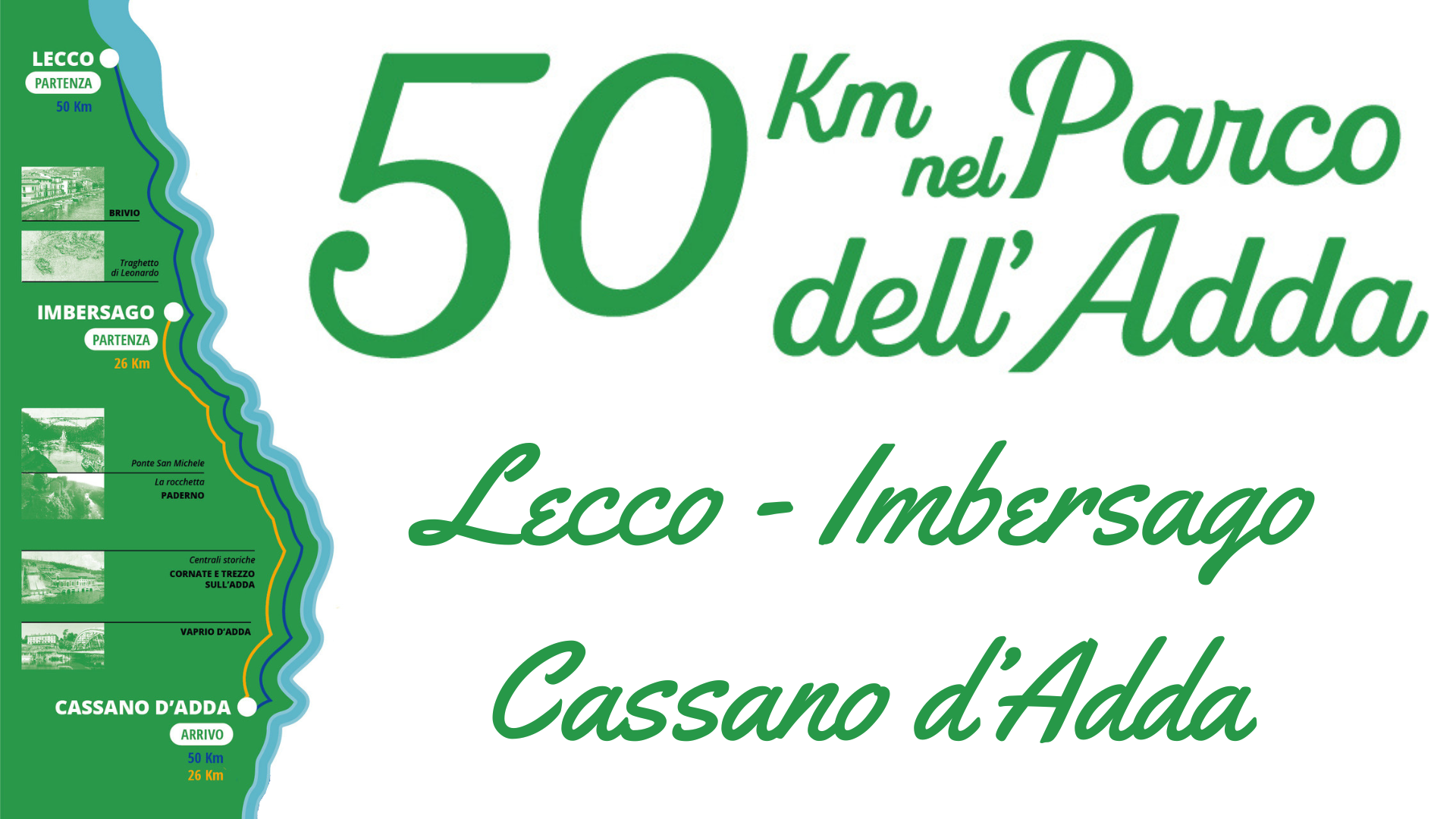 50 Km nel parco dell'Adda