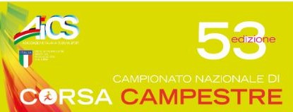 CAMPIONATO NAZIONALE AICS DI CORSA CAMPESTRE LIII EDIZIONE