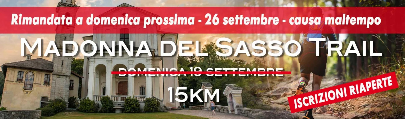 MADONNA DEL SASSO TRAIL 2021