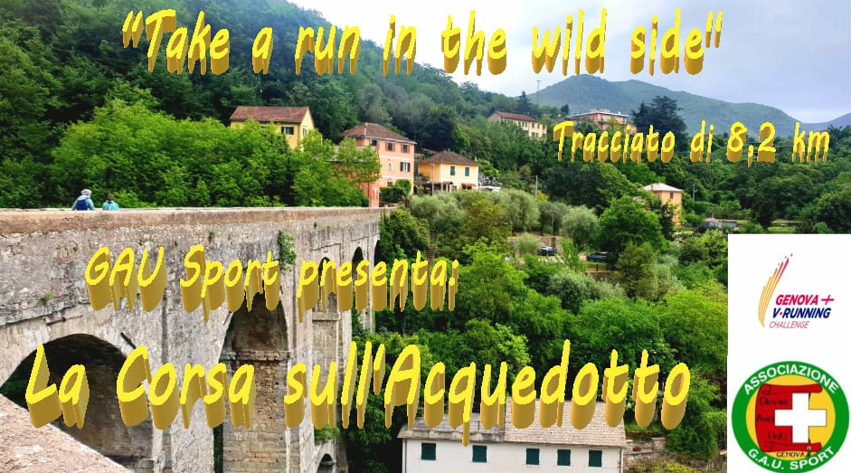 Volantino CORSA SULL'ACQUEDOTTO - GENOVA V-RUNNING CHALLENGE
