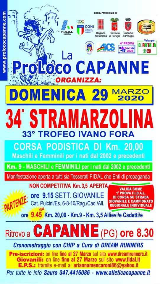 Volantino STRAMARZOLINA XXXIV EDIZIONE