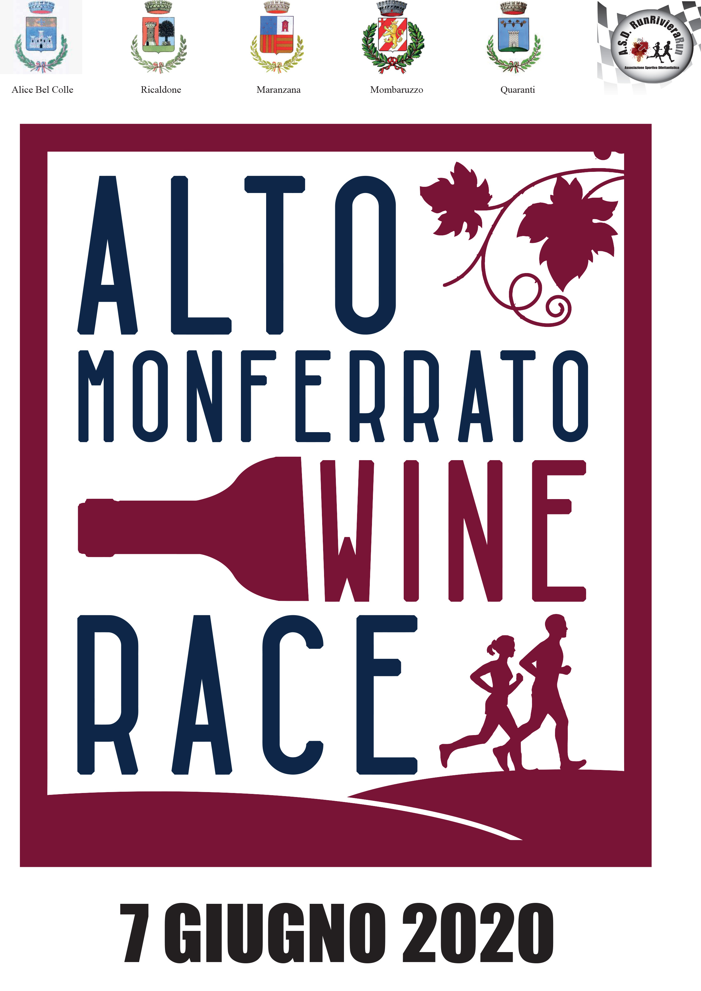 Volantino ALTO MONFERRATO WINE RACE III EDIZIONE