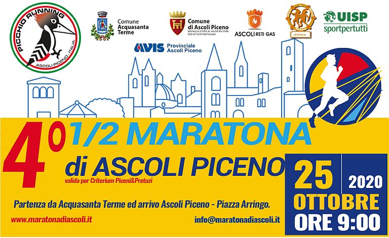 Volantino MEZZA MARATONA DI ASCOLI PICENO IV EDIZIONE