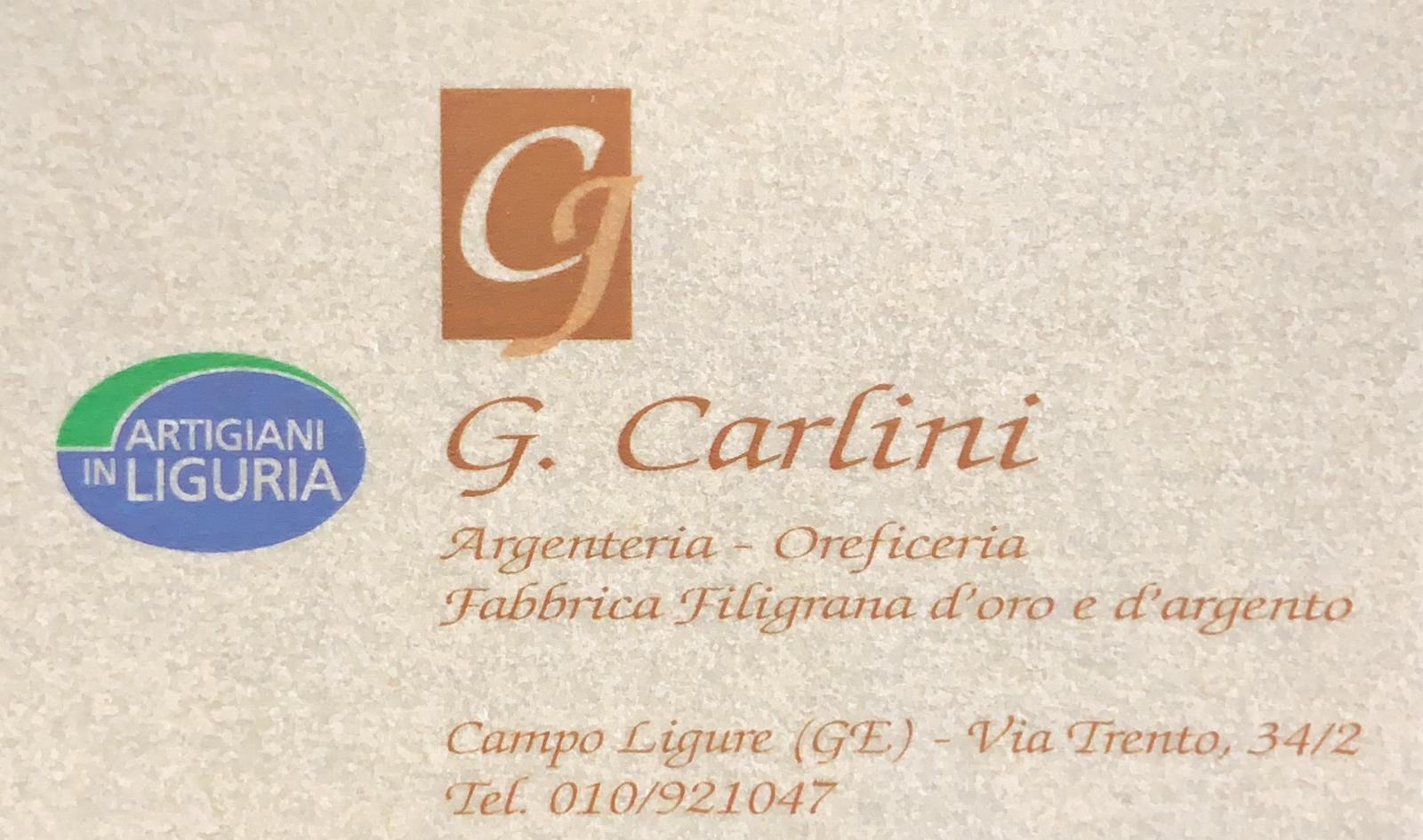 Sponsor Gioielleria e Fabbrica Filigrana Carlini Via Trento, 34/2, 16013 Campo Ligure Ge