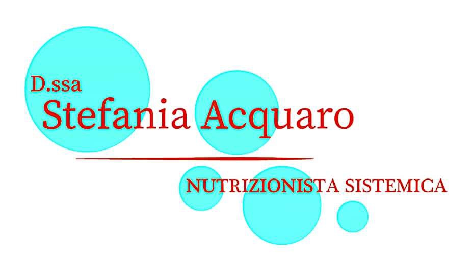 Sponsor STEFANIA ACQUARO NUTRIZIONISTA