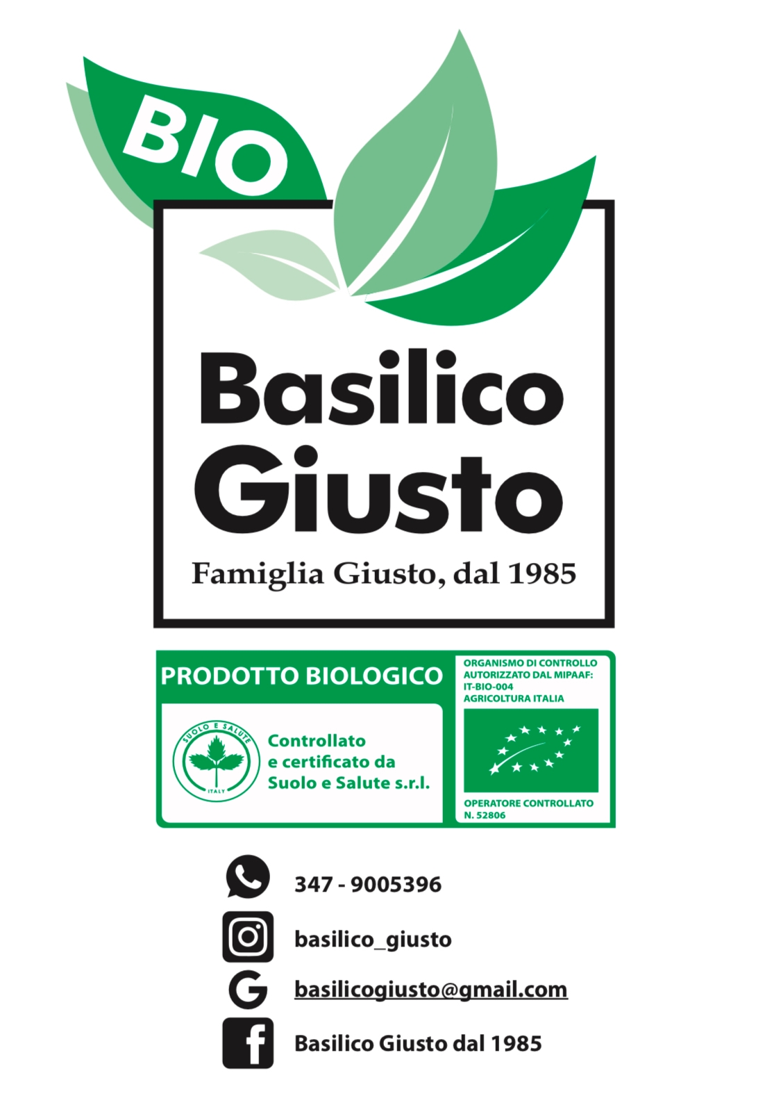 Sponsor Basilico Giusto